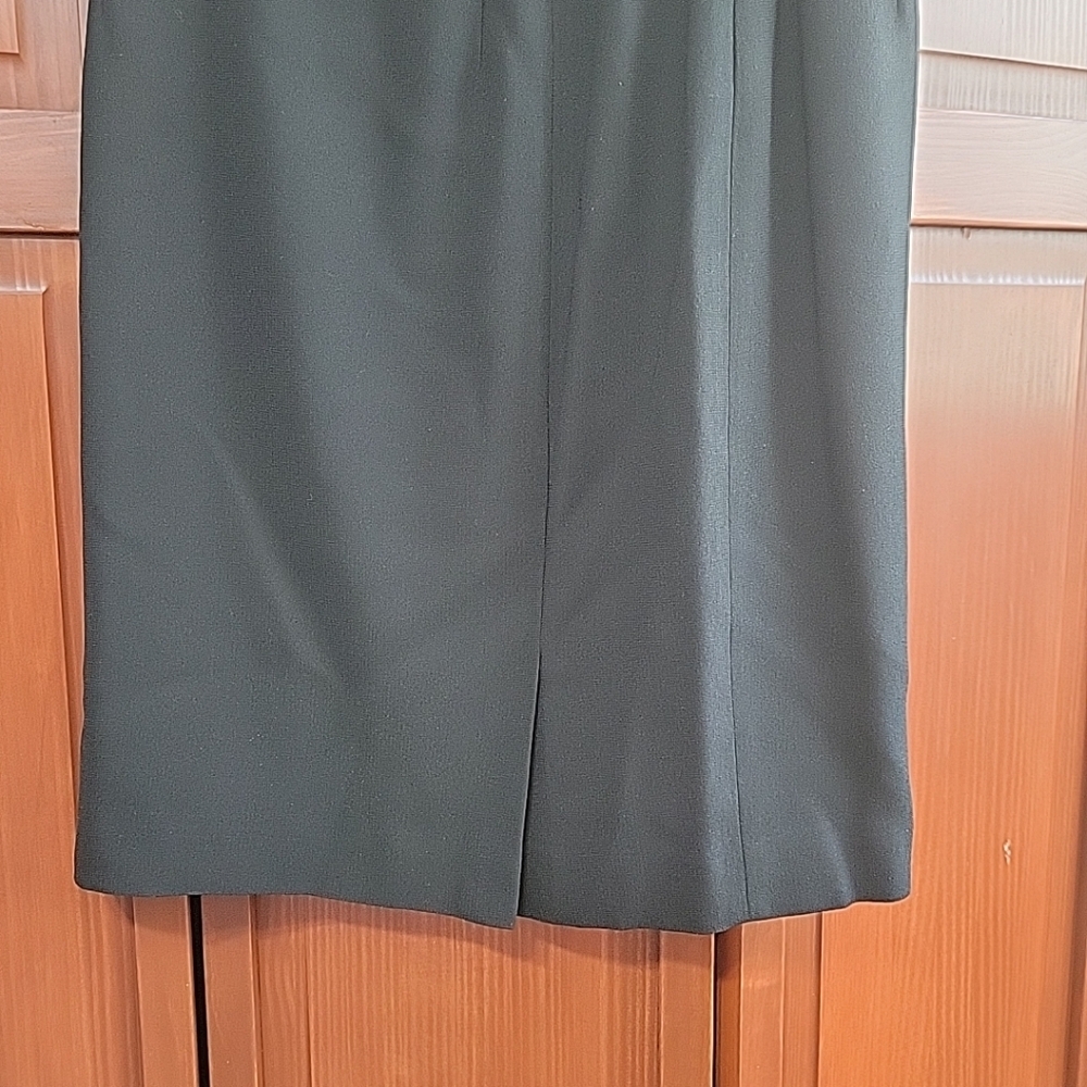 Evan Picone Blazer Skirt Set Womens Jacket Black Formal Workwear | 10 - Picture 12 of 16